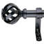 Tringle à rideaux simple réglable en métal Kadar-210279339-210279338