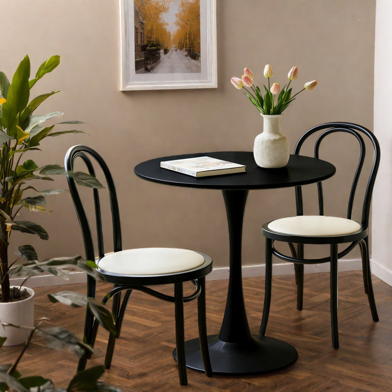 Modern Black Dining Tables (table only, no chairs, complete with top and legs)