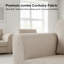 3 Seater Corduroy Sofa-1118796536