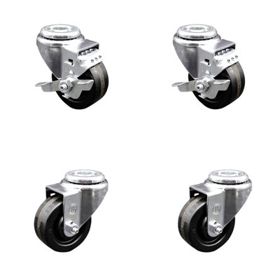 4-Piece Phenolic Caster Set