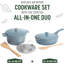 All-in-One Pan, Multilayer Nonstick, High-Performance Cast Construction, Multipurpose Design Replaces Multiple Pots
