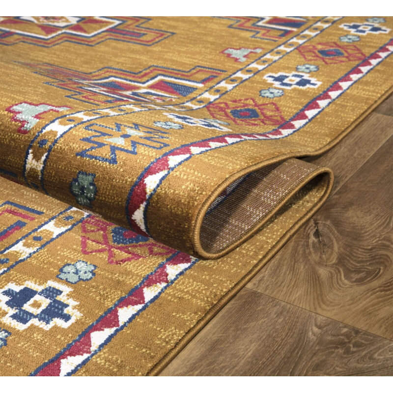 Floral Indoor / Outdoor Area Rug, Rectangle 80x150cm