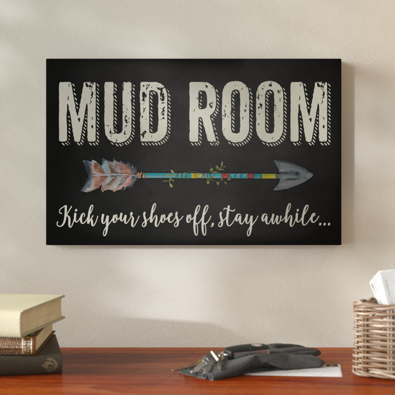 «Mud Room 2» par Jean Plout - impression sur toile, H 22 po x l 32 po