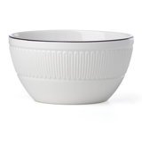 York Avenue Ironstone Fruit Bowl