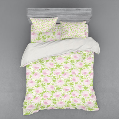 Shabby Farmhouse / Country Floral Duvet Cover