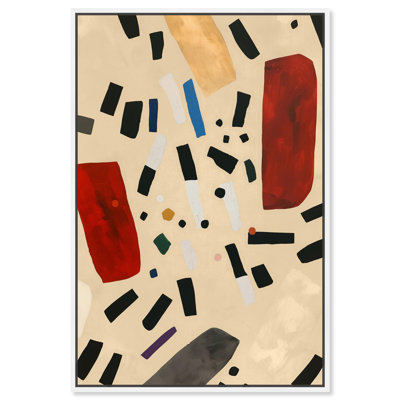 Mindscape Mosaic II, toile abstraite moderne par 