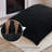 80" Black Giant 3 In 1 Convertible Bean Bag Chair With Pillow-242264670-244243066