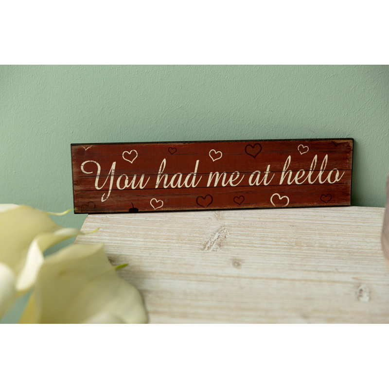 You Had Me at Hello