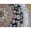 Tapis à main one-of-kind noué la blue/black 5 pi 11 po Adonica