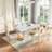 Metal Base Dining Table-1806050436-1806050433