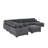 7-Pieces Modular Sofa Bed-163540993-163540992