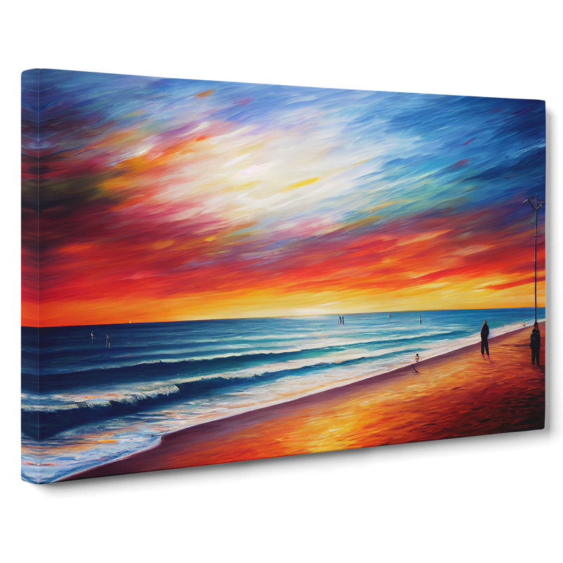 Beach View Vol.3 - Wrapped Canvas, 40cm H x 60cm W x 3cm D