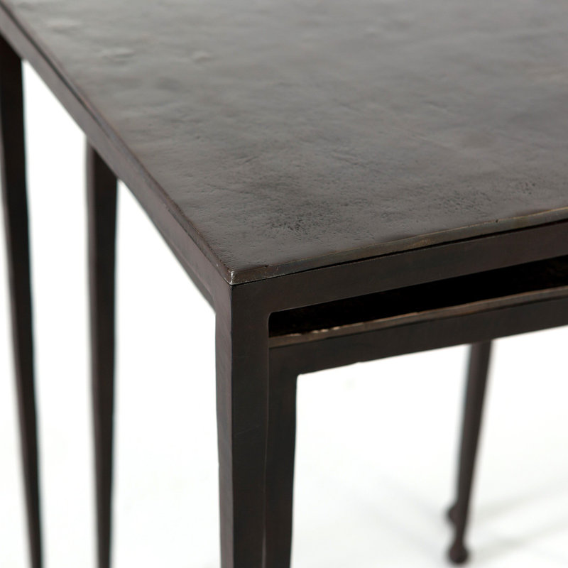 Dalston Nesting End Table, Brown
