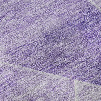 Tapis mauve de qualité supérieure lavable à la machine Prisco
