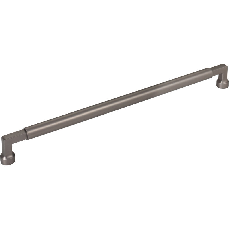 Cumberland 12" Center to Center Bar pull, Ash Gray, 12" Center to Center