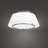 Hailey Fabric LED Flush Mount-55898131