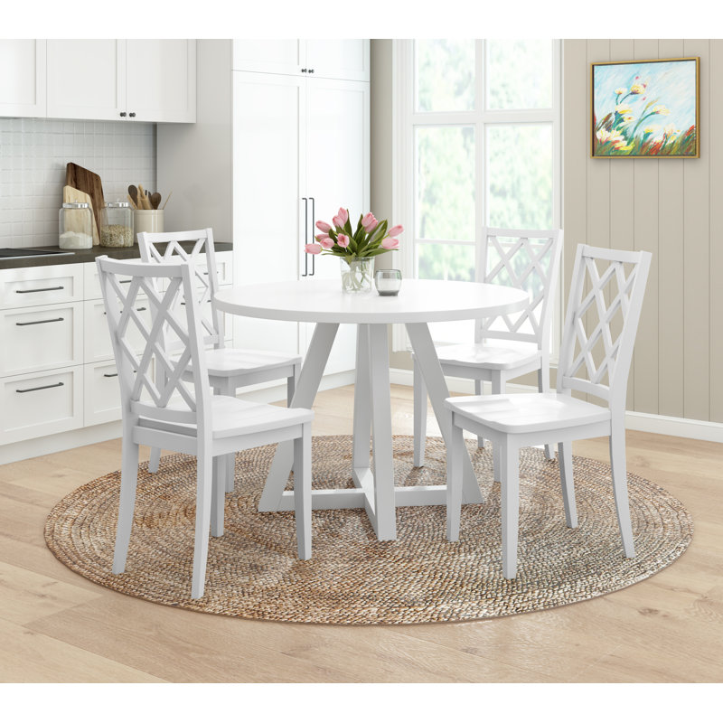 Ellenberger Dining Chair, White