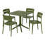 Ensemble repas carré pour 4 personnes-817786905