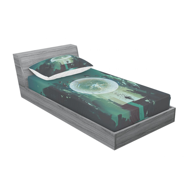 Microfiber Sheet Set, Twin XL Sheet Set with 1 Pillowcase