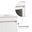 Base de meuble-lavabo simple 30 po seulement