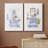 " Sketchy Bath I " 2 Piece Art Color Photography Painting-2019560446-2019560443