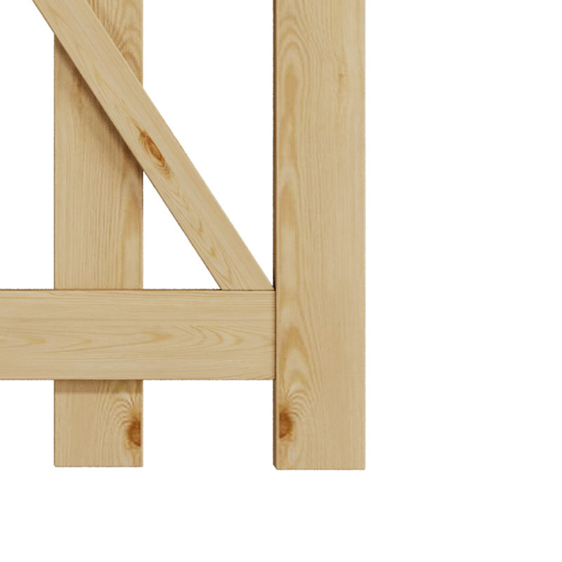 Chesnut Wood Gate, 90cm H x 76cm W x 5cm D