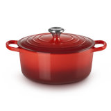 Le Creuset Signature Enameled Cast Iron Round Dutch Oven with Lid