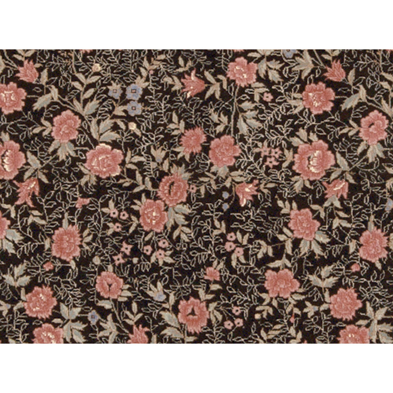 Tapis rectangulaire en laine noué à la main