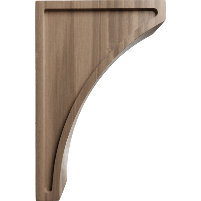 Lawson Corbel, Noyer brun, H 10 po x l 3 po x P 6,5 po