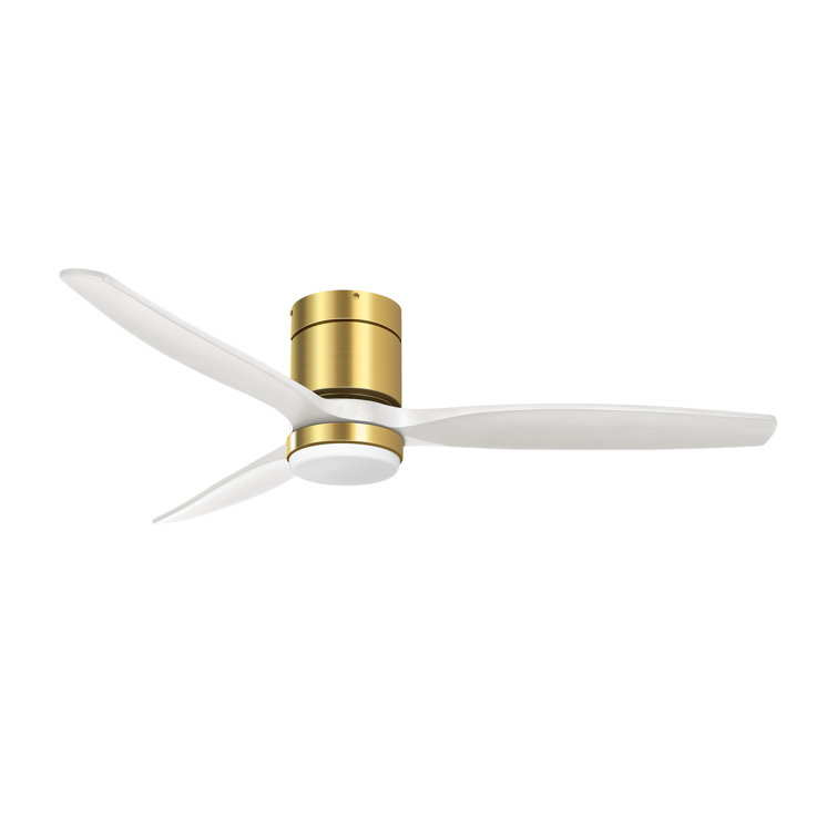 Kubik 52'' 3 - Blade Ceiling Fan with LED Lights & Remote, DC Motor, Memory Function