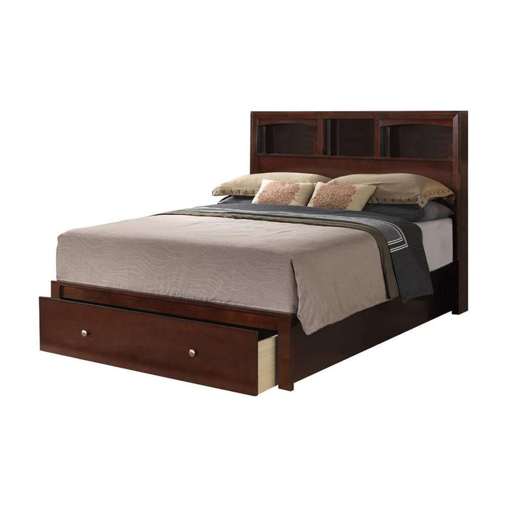 Red Barrel Studio® Bornstein Platform Storage Bed & Reviews | Wayfair