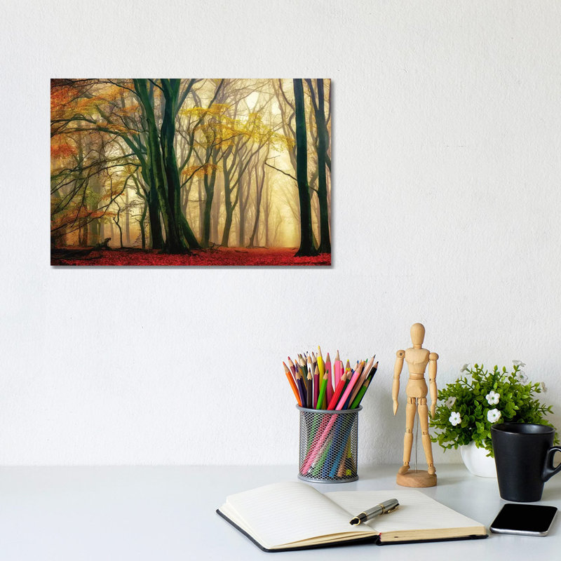 In Love With Fall by Lars Van De Goor - Wrapped Canvas Print, 20.32 cm H x 30.48 cm W