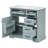 36" Bathroom Vanity with Ceramic Sink, 2 Tip-out Drawers, Soft Close Door Hinges-822992845
