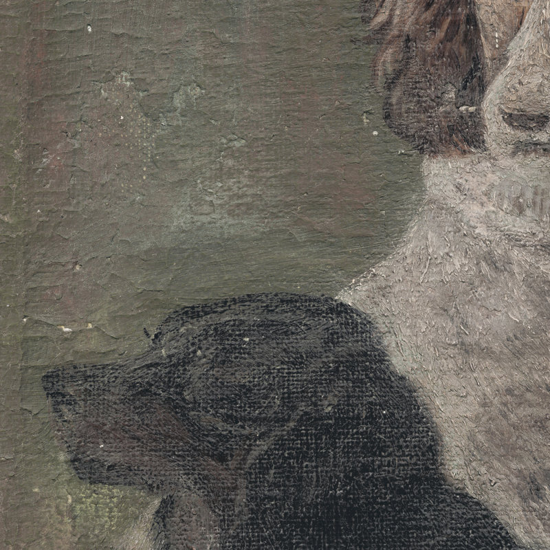Two Dogs Print