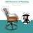 6 - Person Patio Dining Set with Rectangular Table , Cushions Included