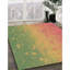 Vert abstrait/jaune/Tapis décoratif rose-1590462863
