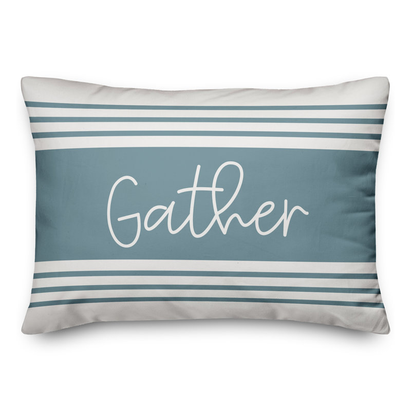  Housse et insert de coussin rectangulaire d'extérieur Gather