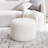 Regeani 24" Modern Round Upholstered Pouf Ottoman-984169981
