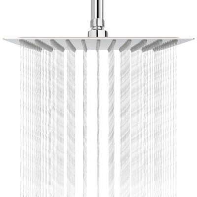 Rain Fixed Shower Head 2.5 GPM GPM