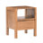 Varick Oslo 1-Drawer Solid Wood Nightstand-1117702639