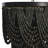 2-Tier Draped Wood Bead Chandelier-1179555381