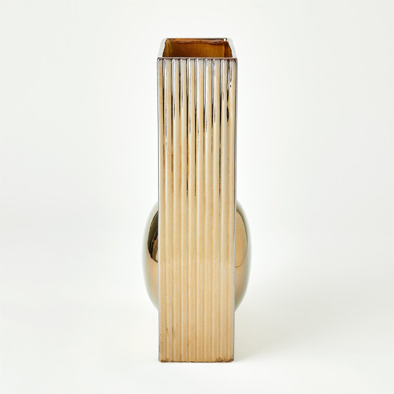 Symbiotic Vase-Bronze-Lg, 17.75" H x 11" W x 5.5" D