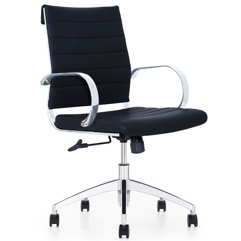 Ergonomic Conference Room Chair, Black