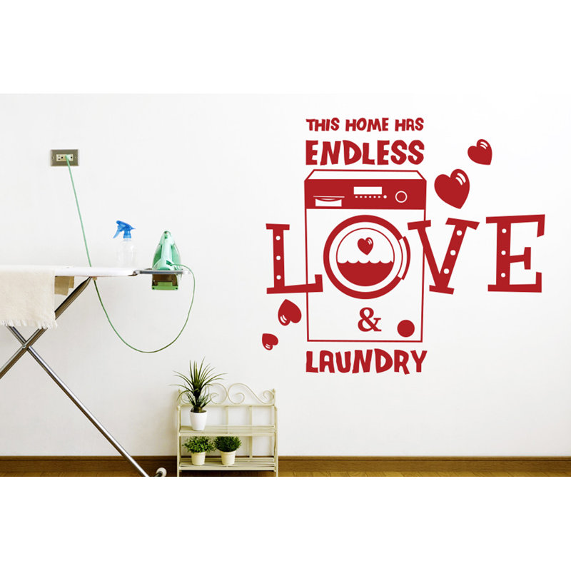 Wall Decal, Dark Red
