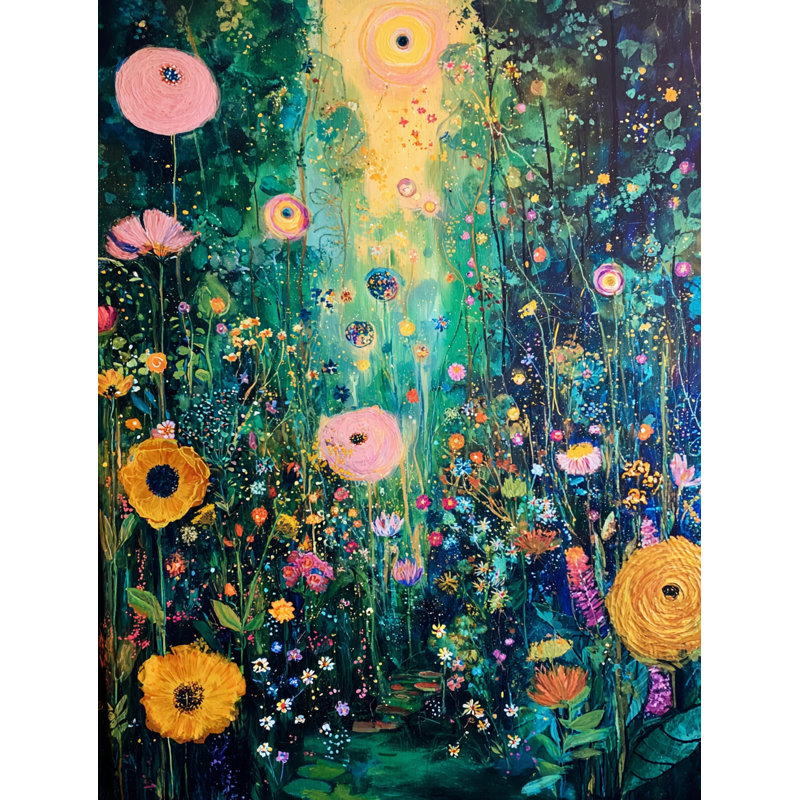 Art mural sur toile Forest Forest, H 40 po x l 30 po x P 1,5 po