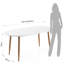 Lunsford Extendable Oak Oval Metal Base Dining Table