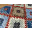 Tapis oriental rouge en soie noué à la main 8 pi 2 po x 10 pi 3 po Gabbeh G10979
