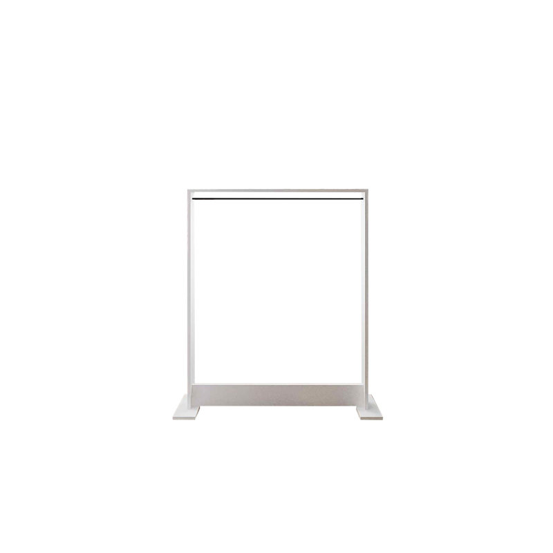 Modern Hall Stand in White, 39.4 x 48.8 x 4.7 inches | 100% Melamine Coated Particle Board, Thickness: 0.7 inches | Stylish & Functional Entryway Storage Solution, Ideal for Organized Living Spaces