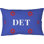 Coussin tissé et fermé Detroit Basketball 17 po x 18 po