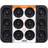 CHEFMADE 12 Cavity Donut Pan Ring Doughnut Baking Pan